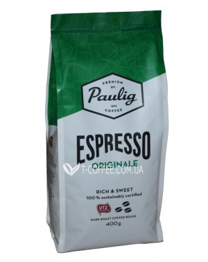 Кофе PAULIG Espresso Originale зерновой 400 г - фото