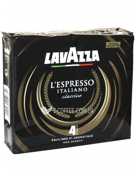 Кофе LAVAZZA L'Espresso Italiano Classico молотый 2 x 250 г