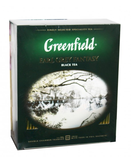 Чай GREENFIELD Earl Grey Fantasy Ерл Грей 100 х 2 г к/п (4823096801773)