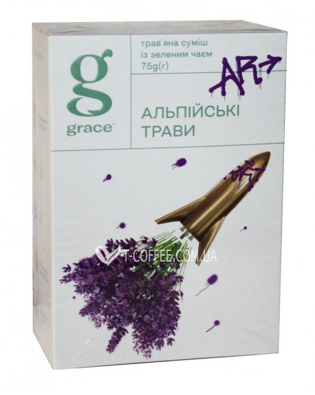 Чай GRACE! Alpine Herbs Альпийские Травы 75 г к/п (5060207692366)