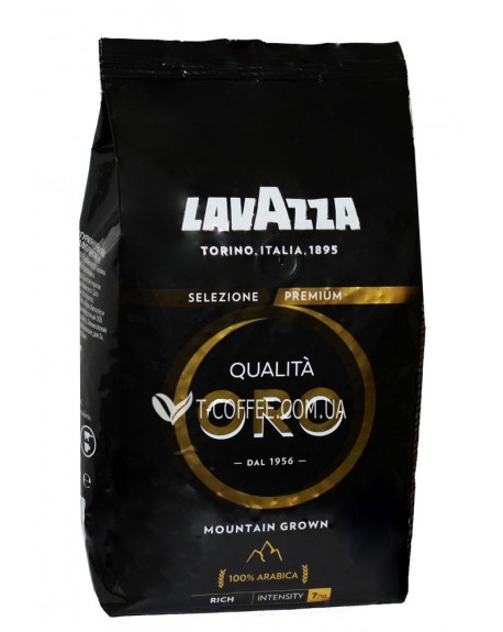 Кофе LAVAZZA Qualita Oro Mountain Grown зерновой 1 кг (8000070030022)