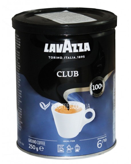 Кофе LAVAZZA Club молотый 250 г ж/б (8000070015456)