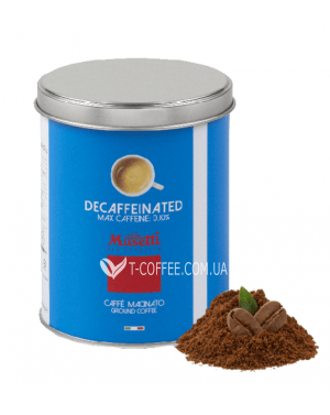 Кофе MUSETTI Decaffeinated без кофеина молотый 250 г ж/б - фото