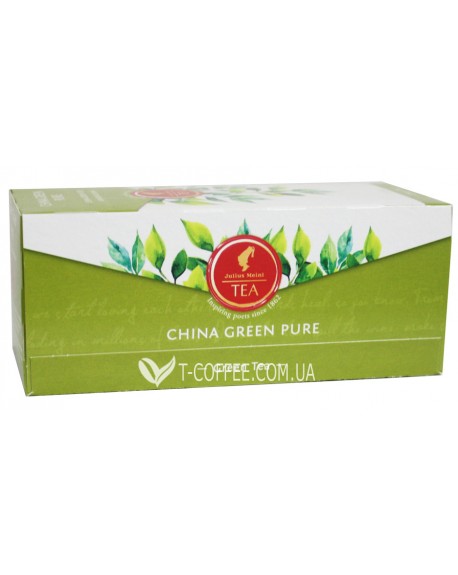 Чай JULIUS MEINL China Green Pure Зеленый Классический 25 х 1,75 г (9000403885878)