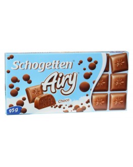 Шоколад SCHOGETTEN Airy Choco Молочный Пористый 95 г (4000415017798)