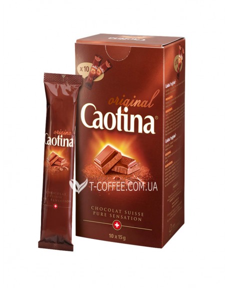Горячий шоколад CAOTINA Original 10 х 15 г (7612100029541)