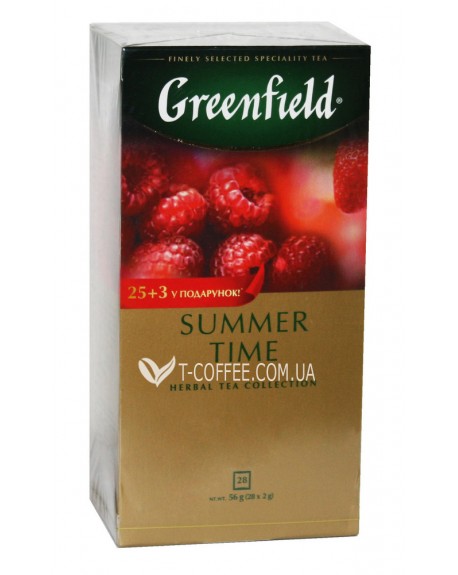 Чай GREENFIELD Summer Time Малина 25 х 2 г (4823096808031)