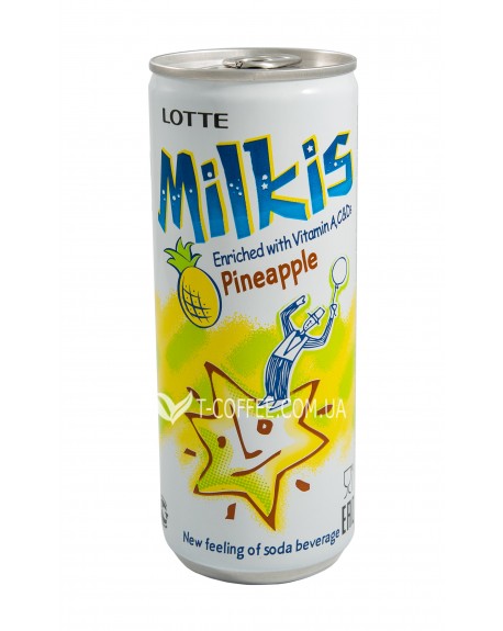 Напиток MILKIS Pineapple Ананас газированный безалкогольный 250 мл