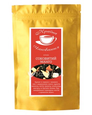 Сочный Манго купаж черного и зеленого чая Країна Чаювання фото
