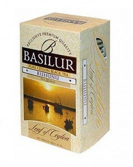 Чай BASILUR Ruhunu Рухуну - Лист Цейлона 25 х 2 г (4792252001206)