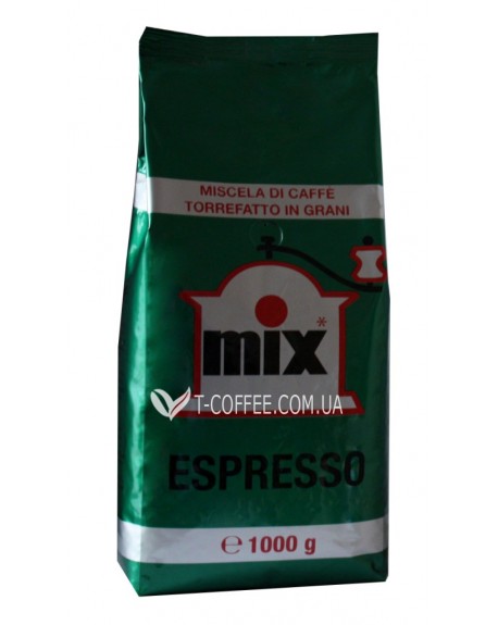 Кофе KIMBO Espresso Mix зерновой 1 кг (8002200121037)