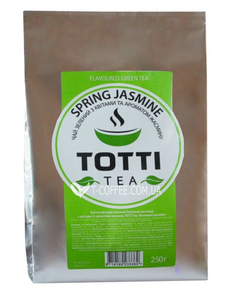 Чай TOTTI Spring Jasmine Весенний Жасмин 250 г ф/п (8719189233360)