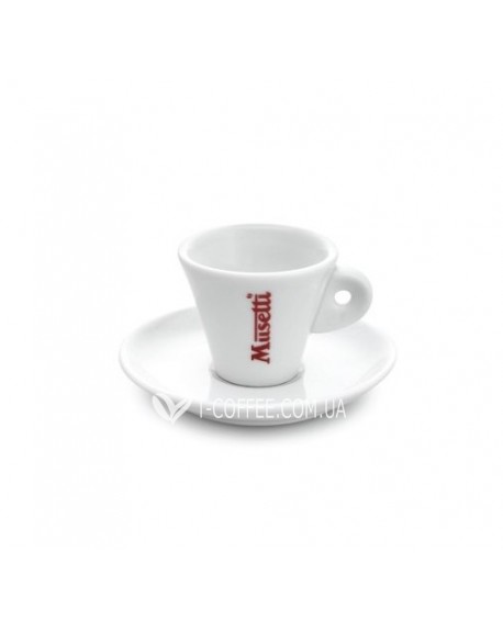 Чашка с блюдцем MUSETTI Эспрессо фарфоровая 60 мл