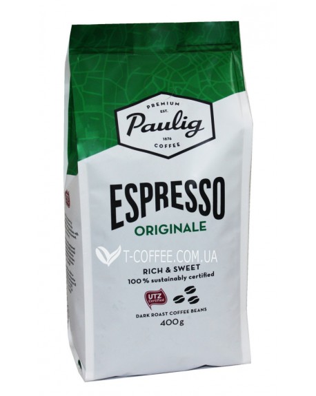 Кофе PAULIG Espresso Originale зерновой 400 г (6411300169801)