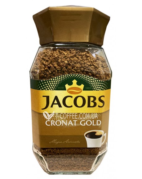 Кофе JACOBS Cronat Gold растворимый 200 г скл. б. (8711000513767)