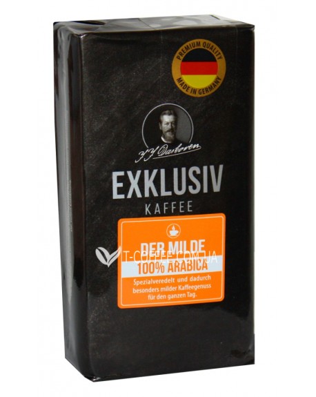 Кофе JJ DARBOVEN Exklusiv Kaffee der Milde молотый 250 г (4006581019529)