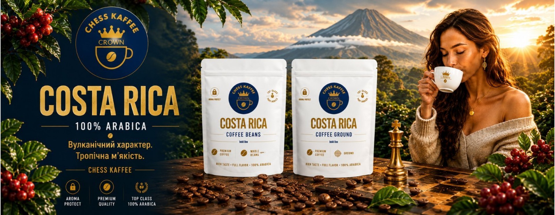 Chess Kaffee Top Class Costa Rica