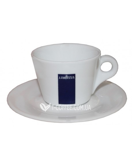 Чашка с блюдцем LAVAZZA Американо фарфоровая 150 мл