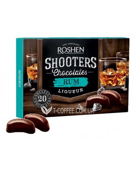 Конфеты ROSHEN Shooters Rum Ром 150 г в коробке