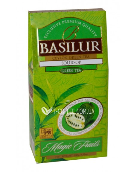 Чай BASILUR Soursop Саусеп - Волшебные Фрукты 100 г к/п (4792252933552)