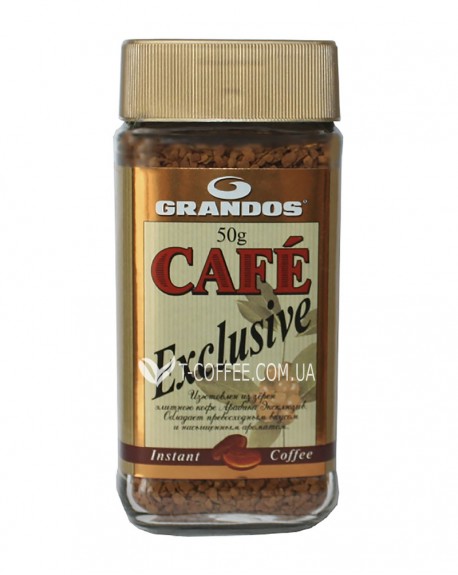 Кофе GRANDOS Exclusive растворимый 50 г ст. б. (4009041100768)