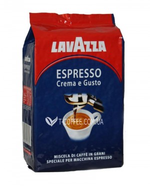 Кофе LAVAZZA Espresso Crema e Gusto Classico зерновой 1 кг (8000070038974) фото