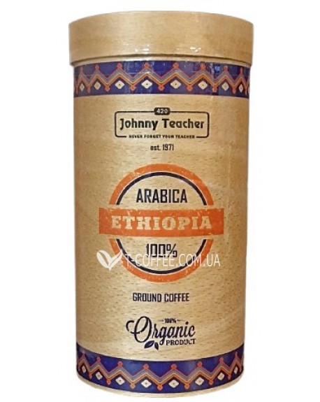 Кофе JOHNNY TEACHER Monoarabica Ethiopia молотый 226 г 