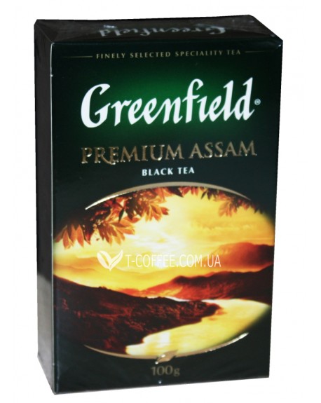 Чай GREENFIELD Premium Assam Ассам 100 г к/п (4823096801261)