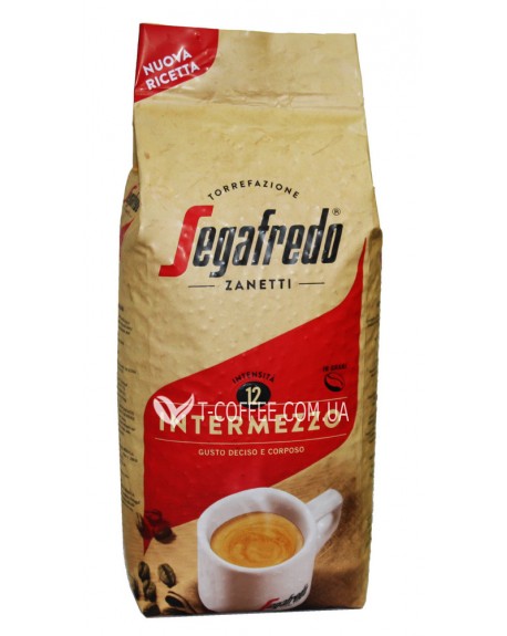 Кофе SEGAFREDO Intermezzo зерновой 500 г (8003410212638)