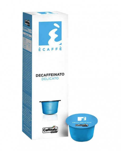 Кофе ECAFFE Caffitaly Delicato в капсулах 10 х 8 г