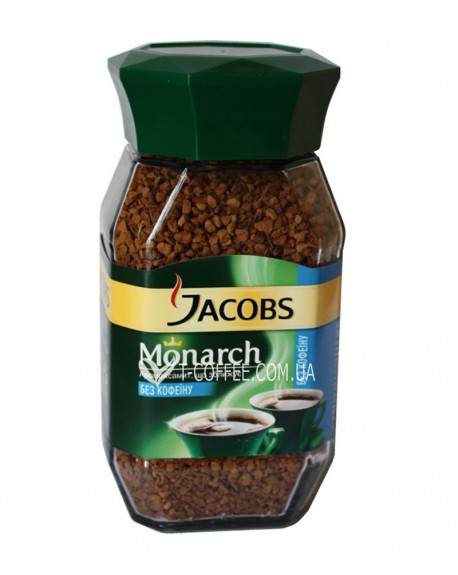 Кофе JACOBS Monarch без кофеина растворимый 100 г ст. б. (4820187042978)