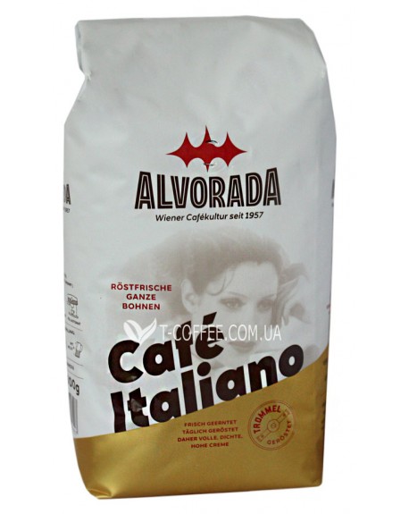 Кофе ALVORADA il Caffe Italiano зерновой 1 кг (9002517106207)