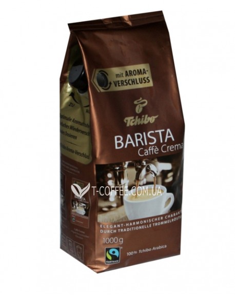 Кофе TCHIBO Barista Caffee Crema зерновой 1 кг (4046234815948)