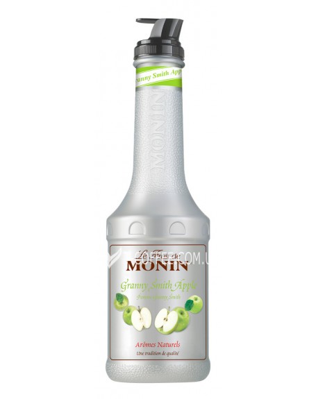 Фруктовое пюре MONIN Green Apple Зеленое Яблоко 1 л 