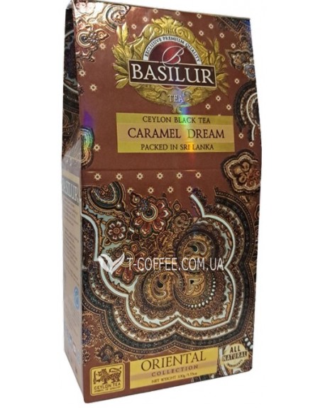 Чай BASILUR Caramel Dream Карамельная мечта - Восточная 100 г к/п (4792252940284)
