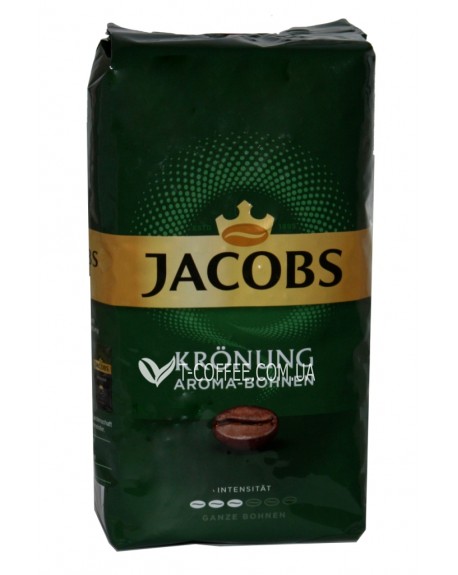 Кофе JACOBS Kronung Aroma-Bohnen зерновой 500 г (4000508059087)