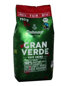 Кофе DALLMAYR Granverde Cafe Creme зерновой 750 г (4008167734802)
