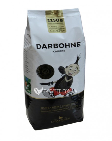 Кофе JJ DARBOVEN Darbohne Kaffee Caffé Crema зерновой 1 кг (4006581101866)