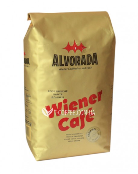 Кофе ALVORADA Wiener Kaffee зерновой 500 г (9002517121408)