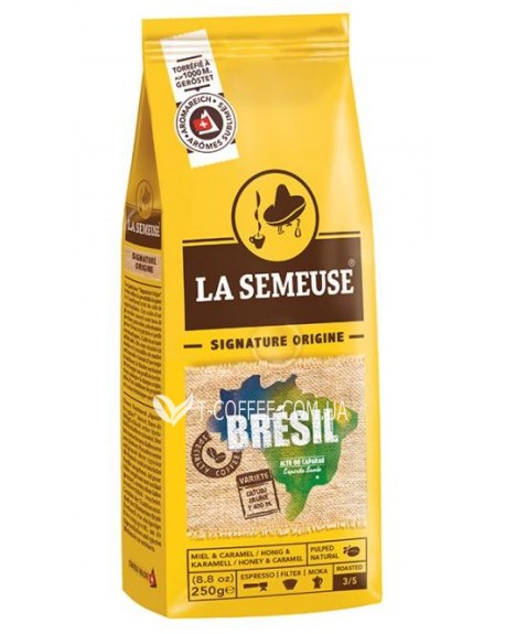 Кофе LA SEMEUSE Brezil зерновой 250 г