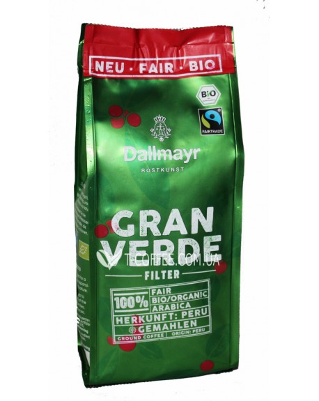 Кофе DALLMAYR Granverde Filter молотый 220 г (4008167034803)