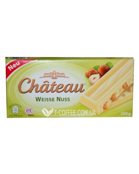 Шоколад Chateau Weisse Nuss Белый Лесной Орех 200 г (29090426)