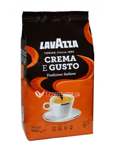 Кофе LAVAZZA Espresso Crema e Gusto Tradizione Italiana зерновой 1 кг (8000070038271)