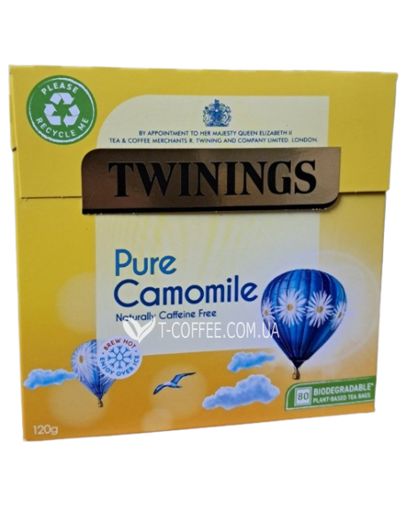 Чай TWININGS Pure Camomile Ромашка 80 х 1,5 г (070177270216)
