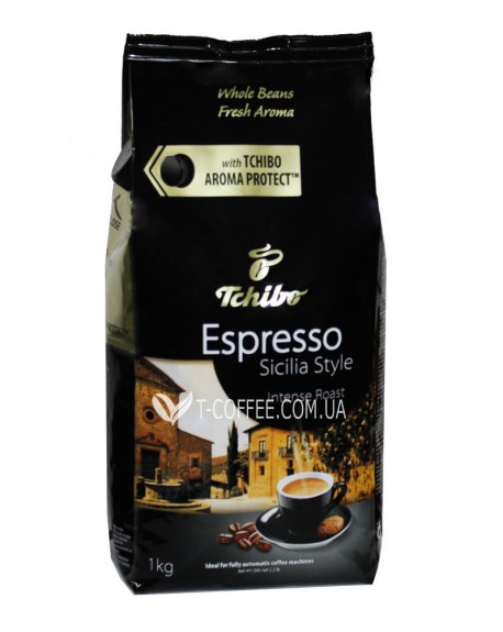 Кофе TCHIBO Espresso Sicilia Style зерновой 1 кг (4061445008293)