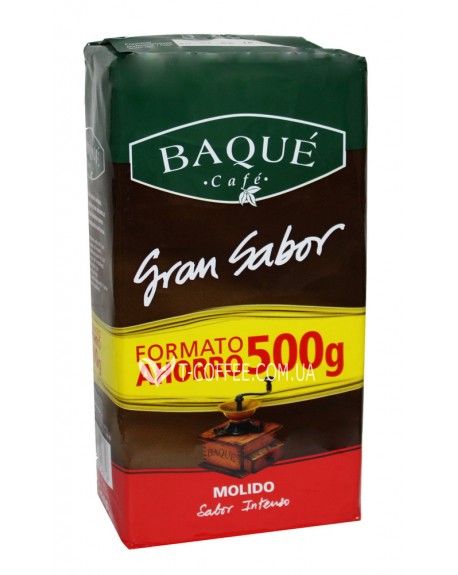 Кофе CAFE BAQUE Gran Sabor молотый 500 г (8410684243716)