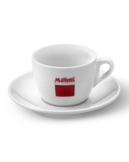 Чашка с блюдцем MUSETTI Американо белая 150 мл