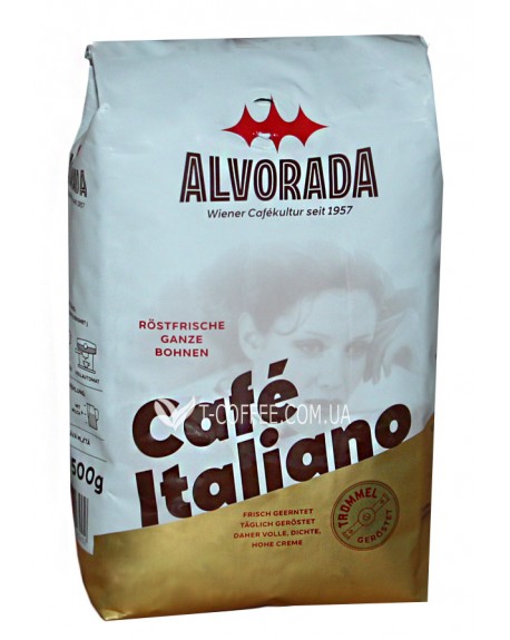 Кофе ALVORADA il Caffe Italiano зерновой 500 г (9002517123402)