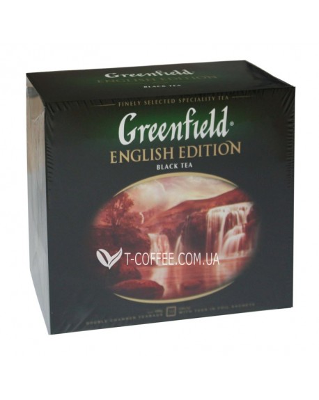 Чай GREENFIELD English Edition Англійська Колекція 50 х 2 г (4823096806679)