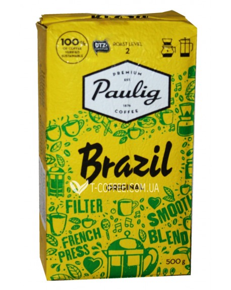 Кофе PAULIG Brazil Original молотый 500 г (6411300000616)